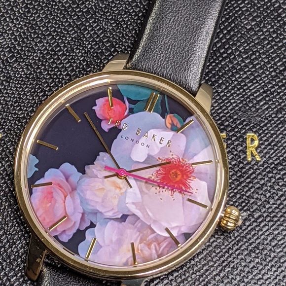 Ted Baker Accessories - Ted Baker Kate Floral Dial Watch